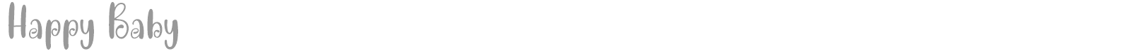 Happy Baby font preview